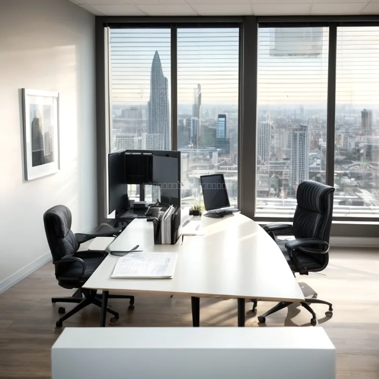 Team von Anwälten berät Immobilienagentur